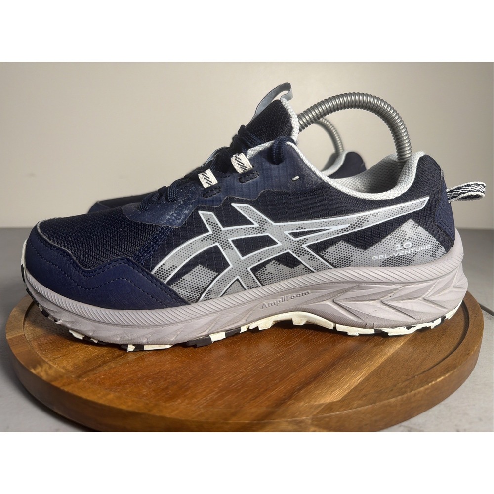 ASICS Gel Venture 10 Womens 9.5 Midnight Gravel Running Shoes 1012B761
